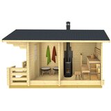 Male kuće Sauna kućica Pihasauna PIHA-TUURI 10 234 × 500 cm – bez završnog krovnog pokrova | shoptok.hr