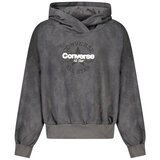 Converse hoodie dukserica za djevojčice s malim logom crna | shoptok.hr