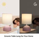 Aigostar Stona lampa 1xE14/40W/230V ružičasta/bela | Eponuda.com