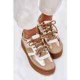 Boto Womens Platform Sneakers With Double Lacing Leopard Gold Studs | Shoptok.si