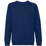 Fruit Of The Loom Granatowa bluza dziecięca Raglan Sweat Cijene