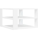  Stolić za kavu bijeli 58 x 58 x 40 cm od konstruiranog drva | Eponuda.com