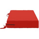  Jastuk za sjedalo SOEST 100% poliester Crvena 70 x 40 x 10 cm | shoptok.hr