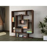 Hanah home Sarmasik Polica za knjige od wenge boje 124,8x149,4x22cm, Smeđa | Eponuda.ba