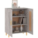  Komoda siva boja betona 69 5x34x90 cm od konstruiranog drvo | shoptok.hr