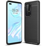  Silikonski ovitek za Huawei P40 Lite - mat carbon črn Cene
