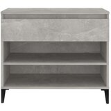 Ormarić Omarica za čevlje betonsko siva 70x36x60 cm inženirski les, (20716189) | Shoptok.si