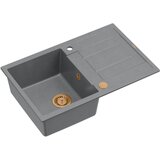 Quadron SUDOPER MORGAN 111 + nano PVD srebrno siva/bakar s daljinskim upravljanjem, (HB8203U5-C1_P2O) | shoptok.hr