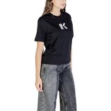 Karl Lagerfeld Majice s kratkimi rokavi KLJ REG K LOGO TEE A3W17094 Črna | Shoptok.si