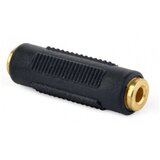 Gembird adapter spojnik 3,5mm female stereo to 3,5mm female stereo, GEMBIRD A-3.5FF-01, black | Eponuda.ba