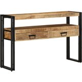  Stolići za kavu Crni 120x33x75 cm Masivno drvo manga i Metal | shoptok.hr