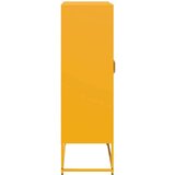 vidaXL Highboard Gorčično rumena 68x39x123 cm Jeklo | Shoptok.si