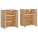  Zidni ormarići 2 kom boja hrasta sonome od konstruiranog drva | shoptok.hr