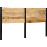 vidaXL Uzglavlje 180 cm Puno drvo Mango i željezo | shoptok.hr