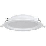 Eglo LED okrogla vgradna svetilka Idun-E (12 W, Ø x V: 16,6 x 3,1 cm, Bela, Bela, Nevtralno bela) | Shoptok.si