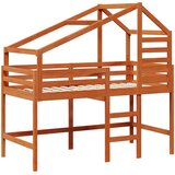 Krevet na kat Vosak Smeđa 90 x 190 cm Masivna borovina | Eponuda.com
