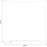  Presvlaka za jastuk 2 kom. HEERLEN Žuta 65 x 65 cm Kord - Žuta 65 x 65 cm 2 | shoptok.hr
