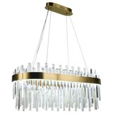  LED luster na sajli, prigušiva, LED/100W/230V 3000-6500K zlatna + daljinski upravljač | Eponuda.com