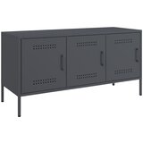Furnova TV omarica antracitna 100,5x39x50,5 cm jeklo, (21924486) | Shoptok.si