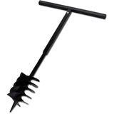Ručna burgija za zemlju sa ručkom 180 mm i produžnom cijevi 13 m čelik | shoptok.hr