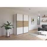 Rauch Möbel OMARA Z DRSNIMI VRATI, bela, hrast artisan | Shoptok.si