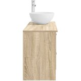  Set namještaja za kupaonicu 2 pcs Hrast sonoma | shoptok.hr
