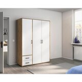 Rauch Möbel OMARA S KLASIČNIMI VRATI, bela, hrast artisan | Shoptok.si