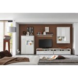 Livetastic VISOKA KOMODA, siva, srebrne barve, bela | Shoptok.si