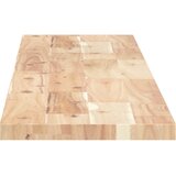  Plutajuće police 2 kom 120x20x2 cm Neobrađeno puno drvo akacije | shoptok.hr