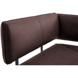 Cantus KOTNA KLOP, kovina, tekstil črna, temno rjava | Shoptok.si