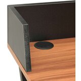 vidaXL radni stol crno-smeđi 80 x 50 x 84 cm | shoptok.hr