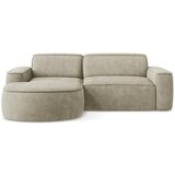 Makamii Bež kutna garnitura od šenila (s lijevim kutom/s ležaljkom) Omao – | shoptok.hr