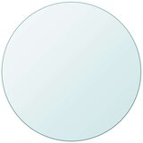 vidaXL Površina za Mizo Kaljeno Steklo Okrogle Oblike 600 mm | Shoptok.si