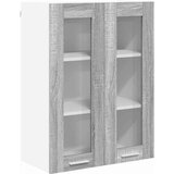 vidaXL viseći ormarić s policom zidne riga siva sonoma 60 x 31 x 80 cm | shoptok.hr