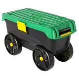  Vrtni tabure (zeleno-bež boje, opteretivost: 100 kg, 4 kotača) Cijene