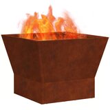  Kamin Smeđa 40 x 40 x 35 cm Čelik otporan na vremenske uvjete | shoptok.hr