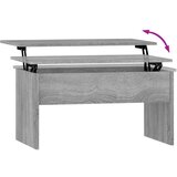  Stolić za kavu boja hrasta 80x50 5x41 5 cm konstruirano drvo | shoptok.hr