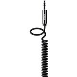 Belkin AV10126cw06-BLK klinker avdio priključni kabel [1x 3\,5 mm banana moški konektor - 1x 3\,5 mm banana moški konektor] 1.80 m črna spiralni kabel, (20432245) Cene
