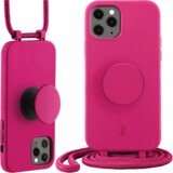 Just Elegance OVITEK JE POPGRIP ZA IPHONE 12 12 PRO 6.1 ROZA CVET ORHIDEJE, (21972539) Cene