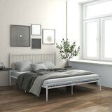  Za krevet bijeli metalni 200 x 200 cm | shoptok.hr