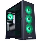  Kućište gaming RAMPAGE MAGNIFIC Mesh Magnetic Tempered Glass Black 4*12cm RGB Fan ATX Mid-T 39850 | Eponuda.ba