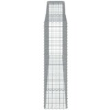  Lučne gabionske košare 2 kom 400x50x180/200cm pocinčano željezo | shoptok.hr