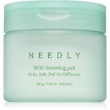 NEEDLY Mild Cleansing Pad blazinice za odstranjevanje ličil za popolno čiščenje obraza 60 kos | Shoptok.si