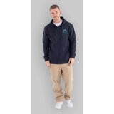 Hurley Fleece Top Printing Press Louis Zip Hoodie obsidian Cene
