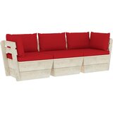 The Living Store Vrtni kavč trosed iz palet z blazinami smrekovina - Kavč Iz Palet, (21422377) | Shoptok.si