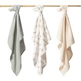 BabyOno Tetra plenice Muslin Safari, mint | Shoptok.si