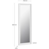 Kave Home Stensko ogledalo 52x152,5 cm Romila – | Shoptok.si