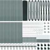  Zavarena žičana ograda s 13 šiljatih postova Zelena 0.5x100 m Čelik | shoptok.hr