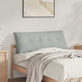  Jastuk za leđa Svijetlo siva 120 x 50 cm Kordura tekstil | shoptok.hr