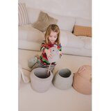 Lorena Canals Siva tekstilna dječja kutija za pohranu ø 15x15 cm Mini Renata the Rat – | shoptok.hr